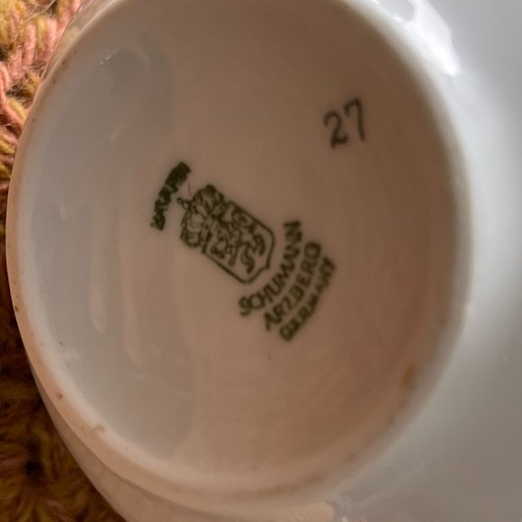 Antique Schumann Bavaria Floral Creamer - Picture 2 of 2